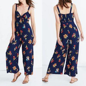 Madewell Plumeria Cutout Jumpsuit in Birds of Paradise